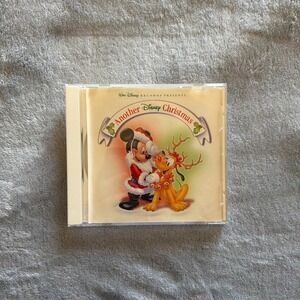 Walt Disney Records Another Disney Christmas CD Mickey Mouse Pluto Holiday I637